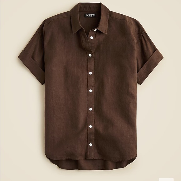 J.Crew Baird McNutt‎ Irish Linen Shirt. BNWT. Size M. Sold out. - Picture 3 of 10